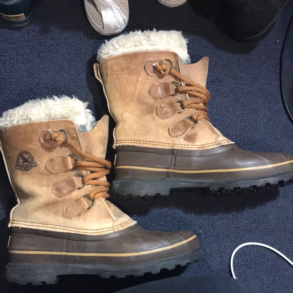 Vintage brown Sorel boots size 7